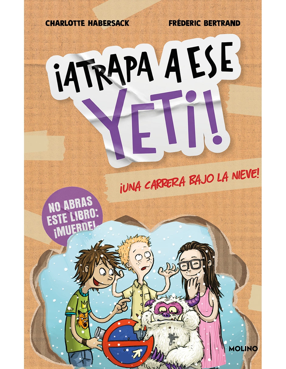Libro Abras Este Libro: ¡Muerde! 1 - ¡Atrapa A Ese Yeti! De Charlotte Habersack