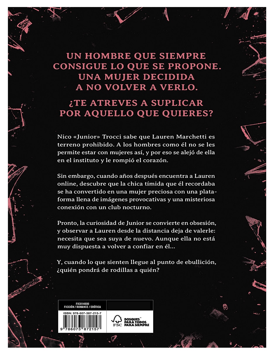 Libro de rodillas Adéntrate en la oscuridad 2 Ediciones B de Navessa Allen 3
