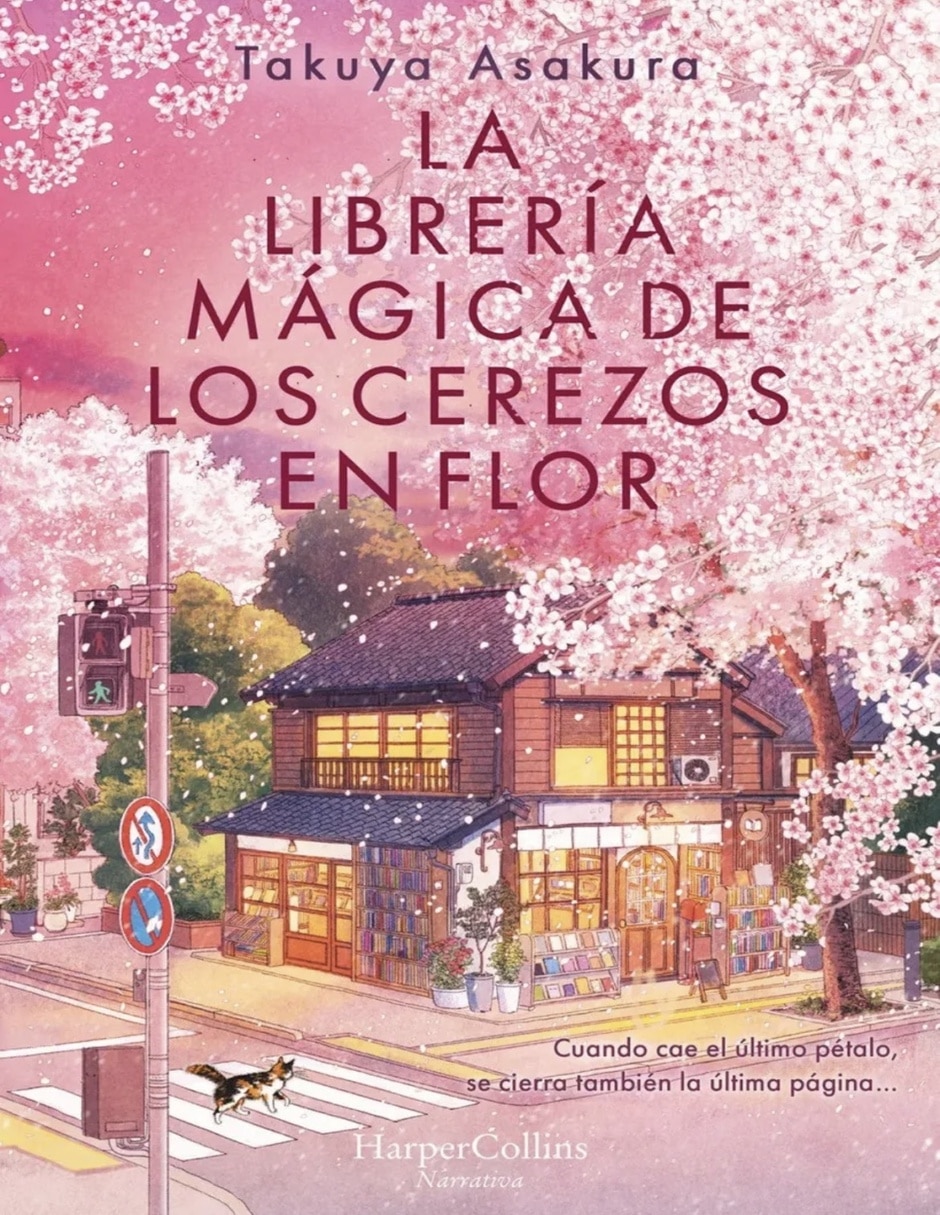 Libro la librería mágica de los cerezos en flor de takuya asakura Libro la librería mágica de los cerezos en flor de takuya asakura