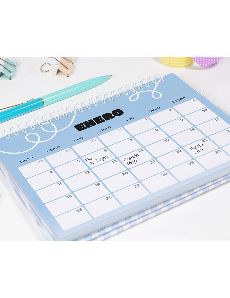 Calendario de adviento escritorio 6