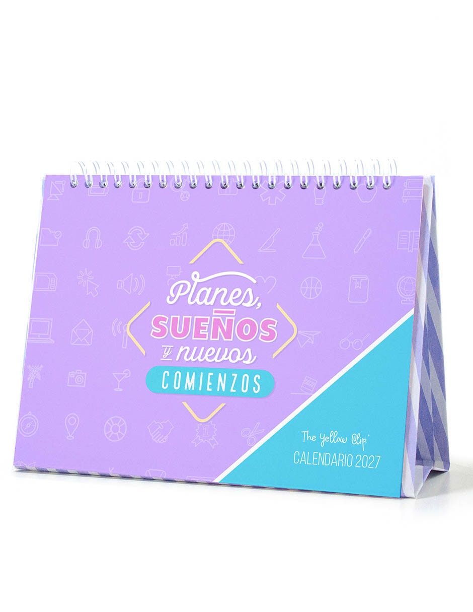 Calendario de escritorio mesa