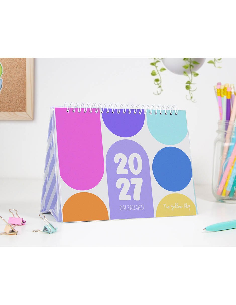 Calendario de escritorio mesa 3