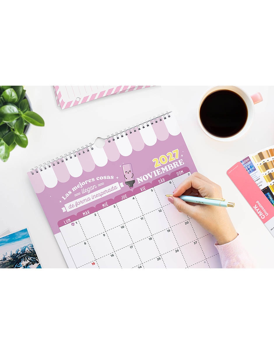 Calendario de pared pared 7