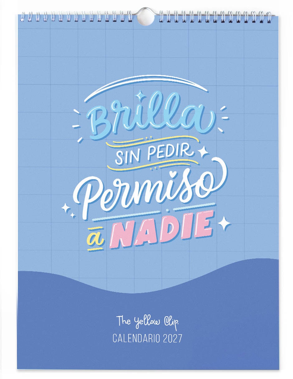 Calendario de pared pared