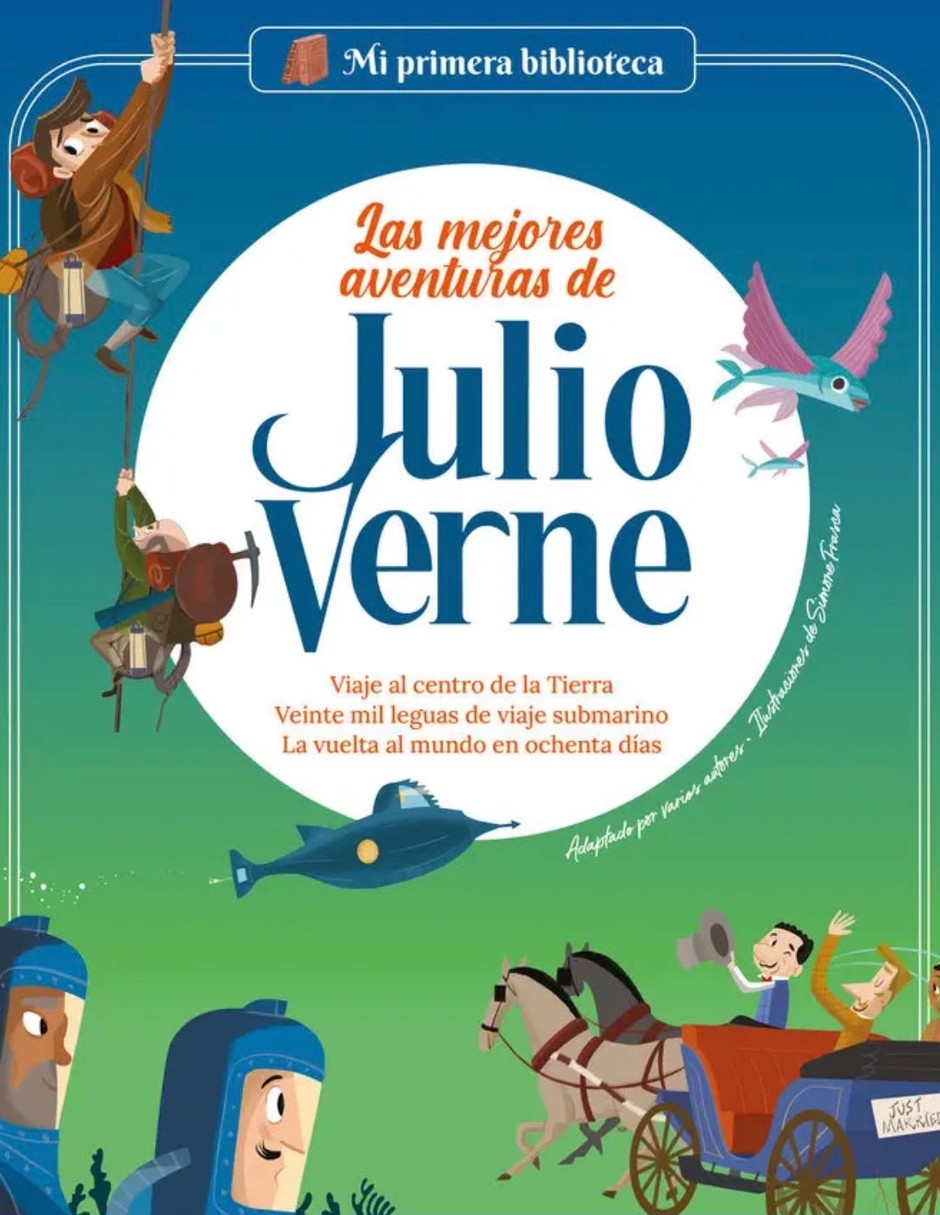 Libro LAS MEJORES AVENTURAS DE JULIO VERNE de Rodríguez Ibarra Sergi