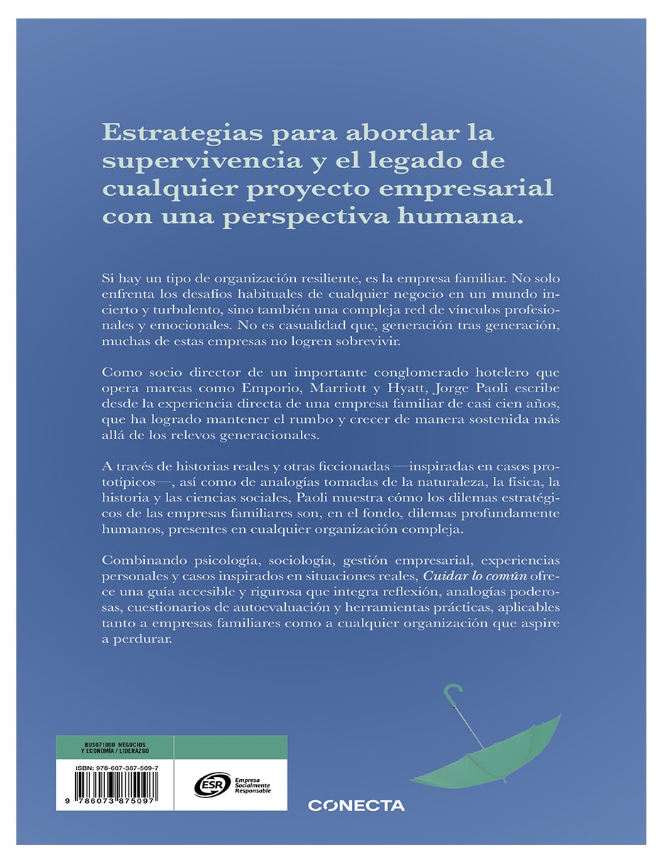 Libro Libro Cuidar lo común- Editorial - Autor Jorge Paoli Díaz de Jorge Paoli Díaz 3