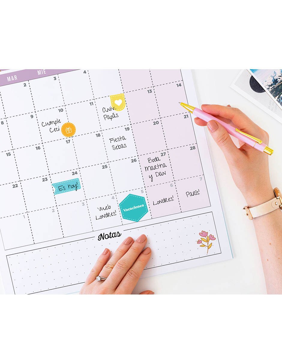 Calendario de pared PARED No aplica 6