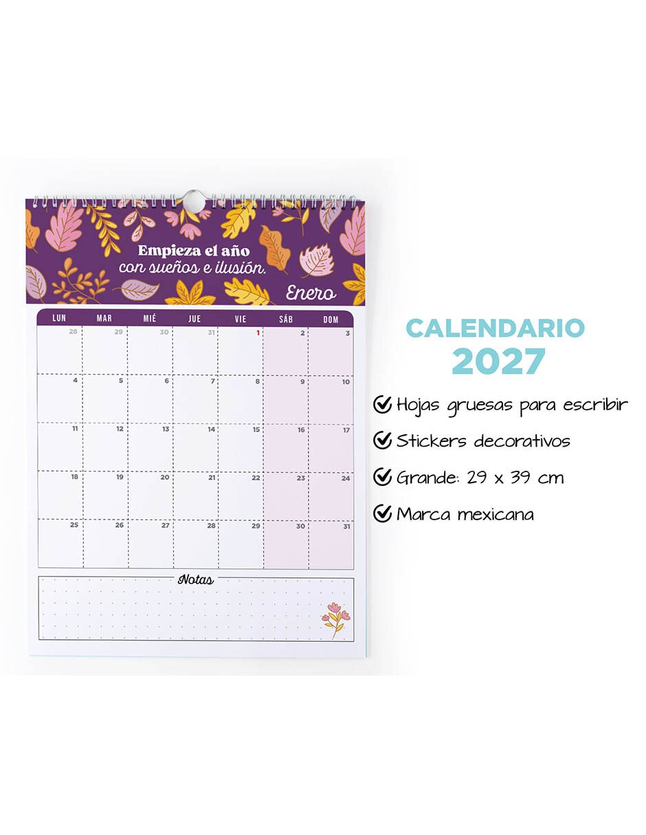 Calendario de pared PARED No aplica 8