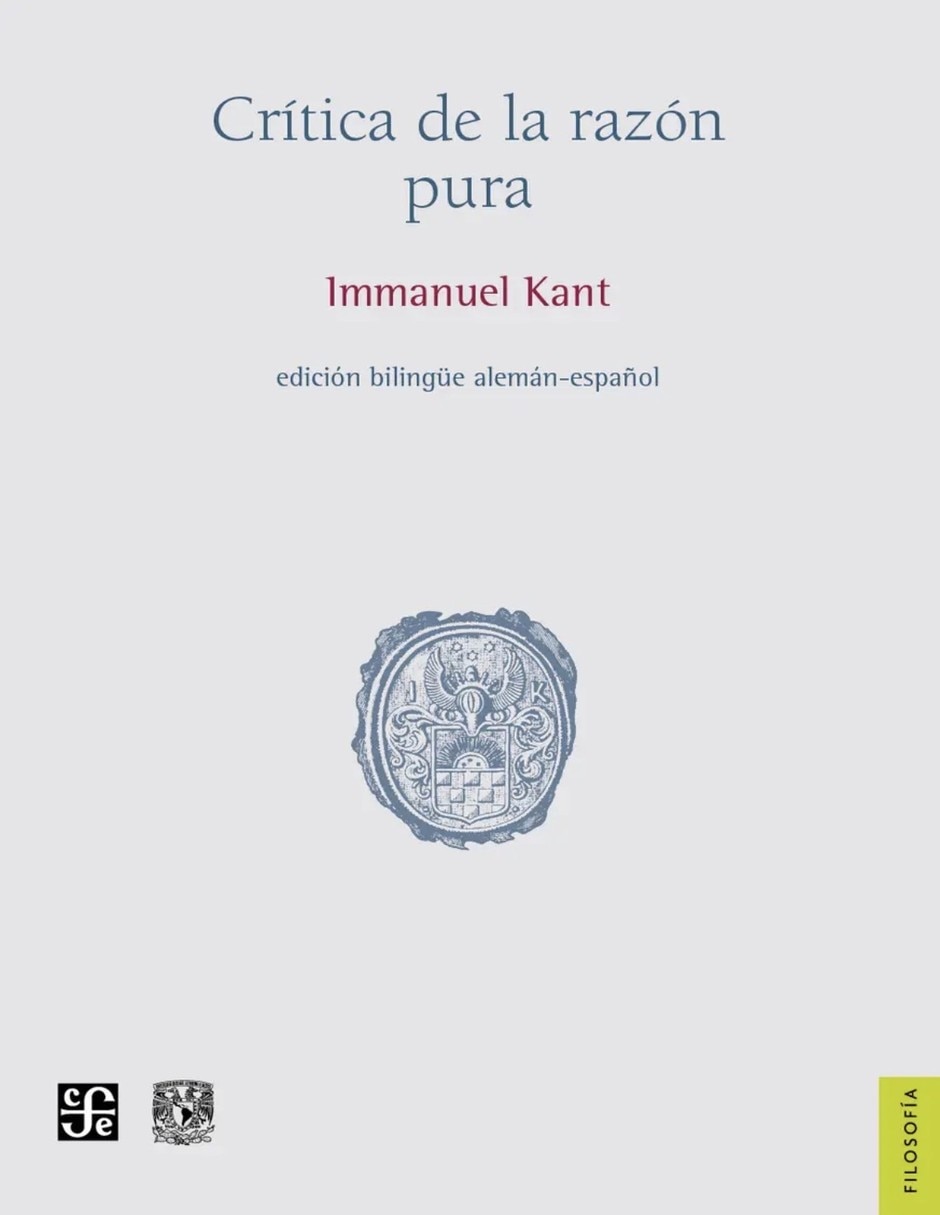 Libro Crítica de la razón pura (bilingüe: alemán-español) de KANT EMMANUEL