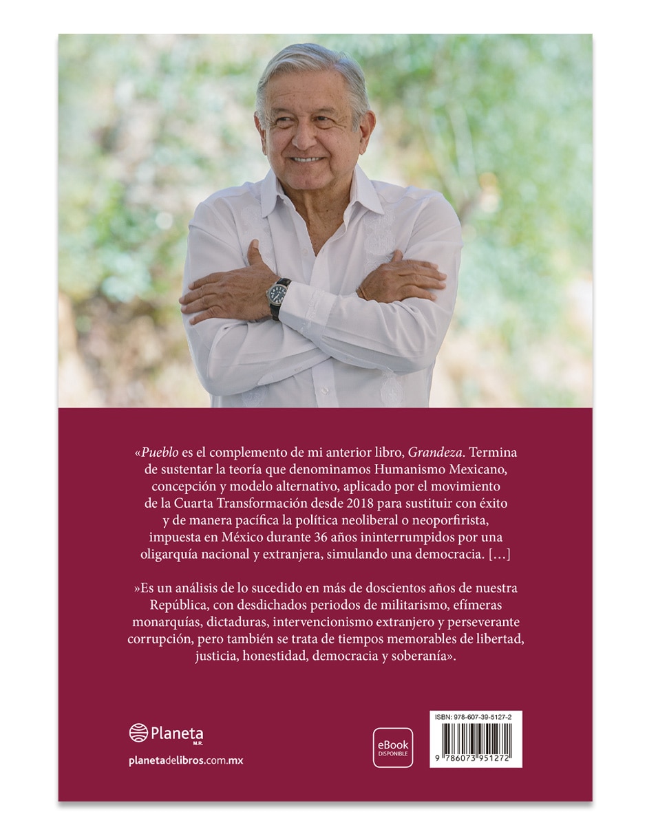 Libro PUEBLO de Andres Manuel Lopez Obrador 2