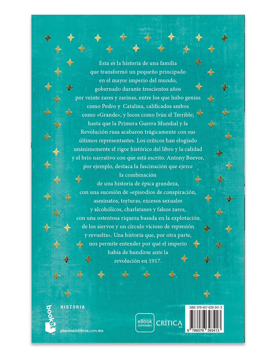 Libro Los Románov De Simón Sebag Montefiore 2
