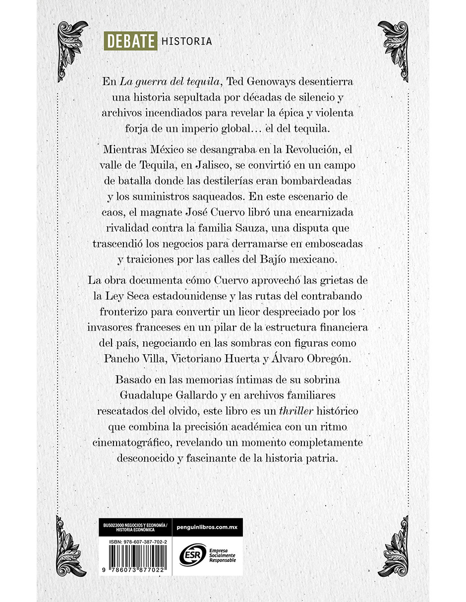 Libro La Guerra Del Tequila De Ted Genoways 2