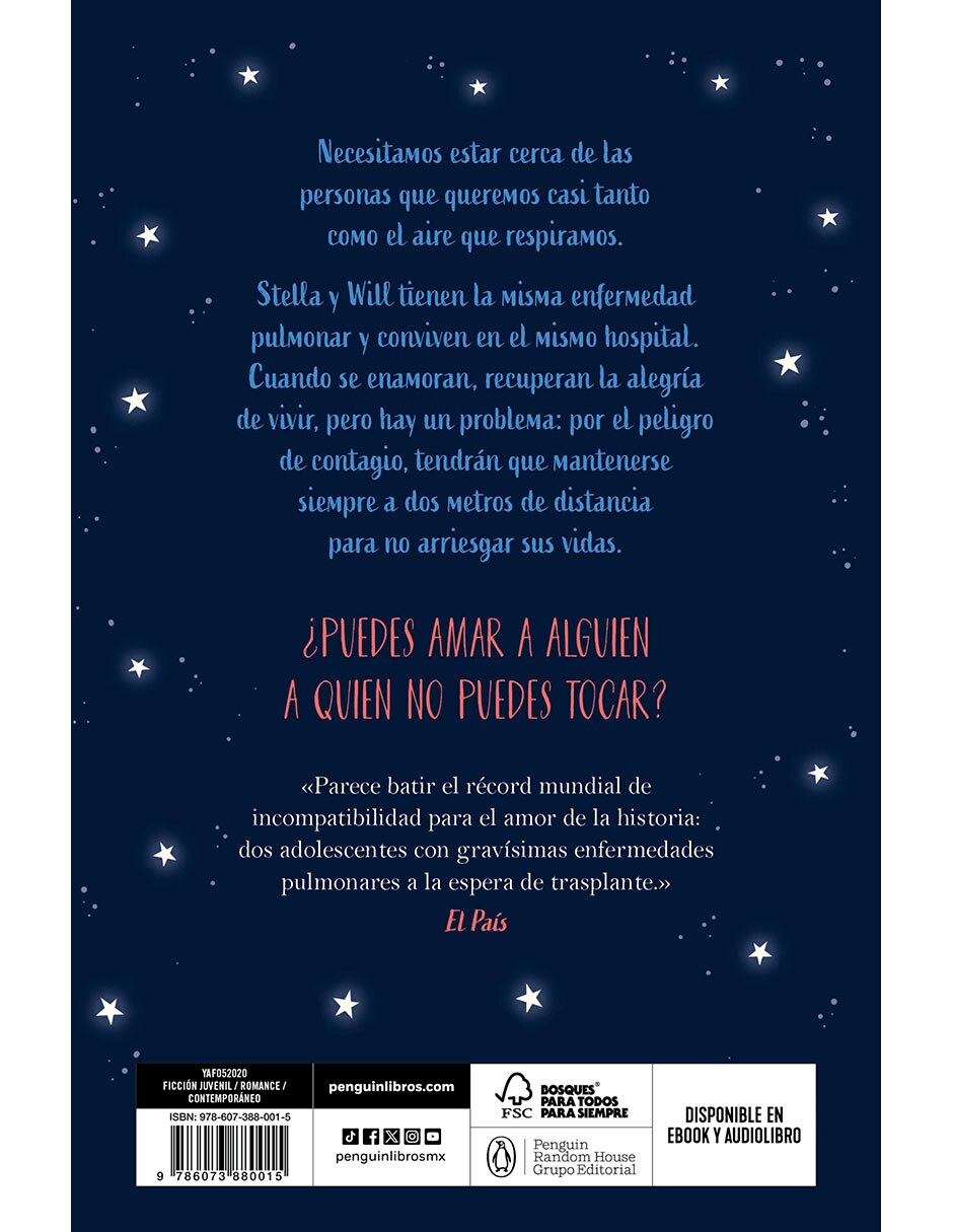 Libro A Dos Metros De Ti De Rachael Lippincott 2