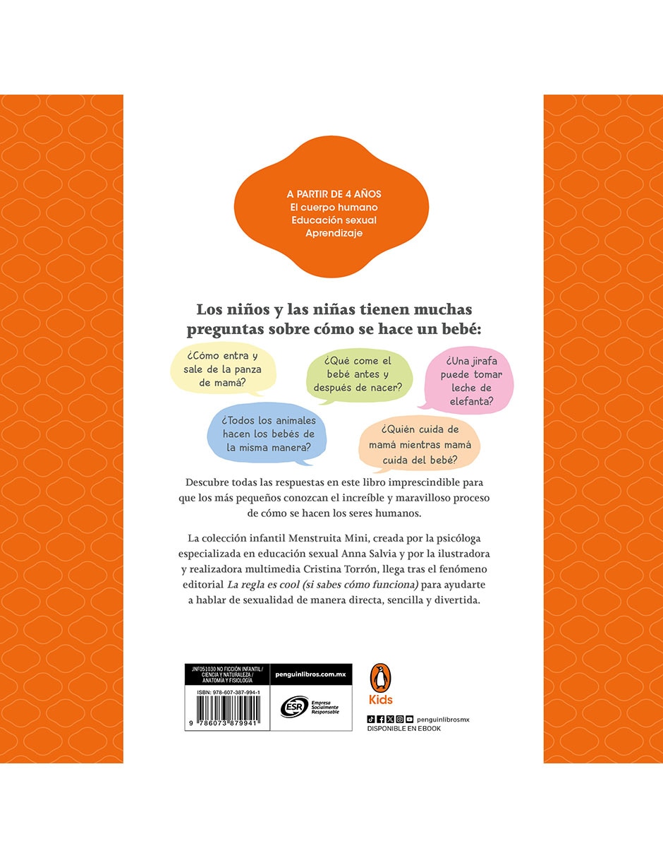 Libro ¡Así Se Hace Un Bebe! De Anna Salvia - Cristina Torron 2