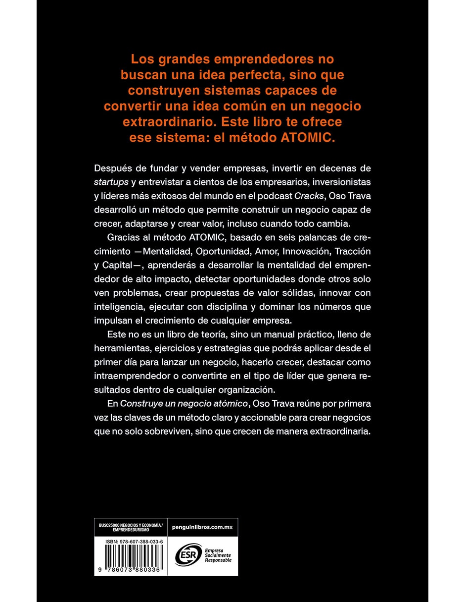 Libro Construye Un Negocio Atómico De Oso Trava 2