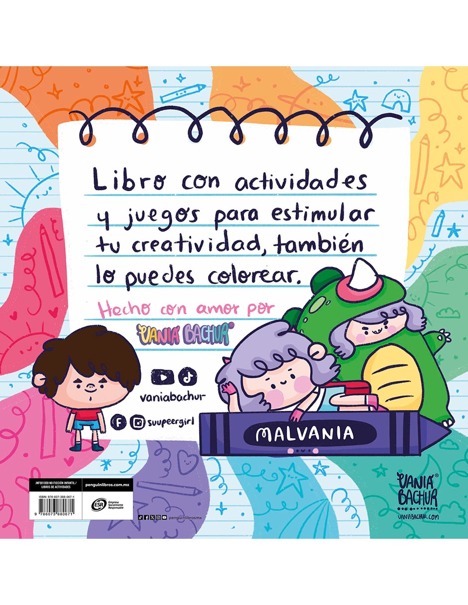 Libro Garabatos Kawaii De Vania Bachur 2