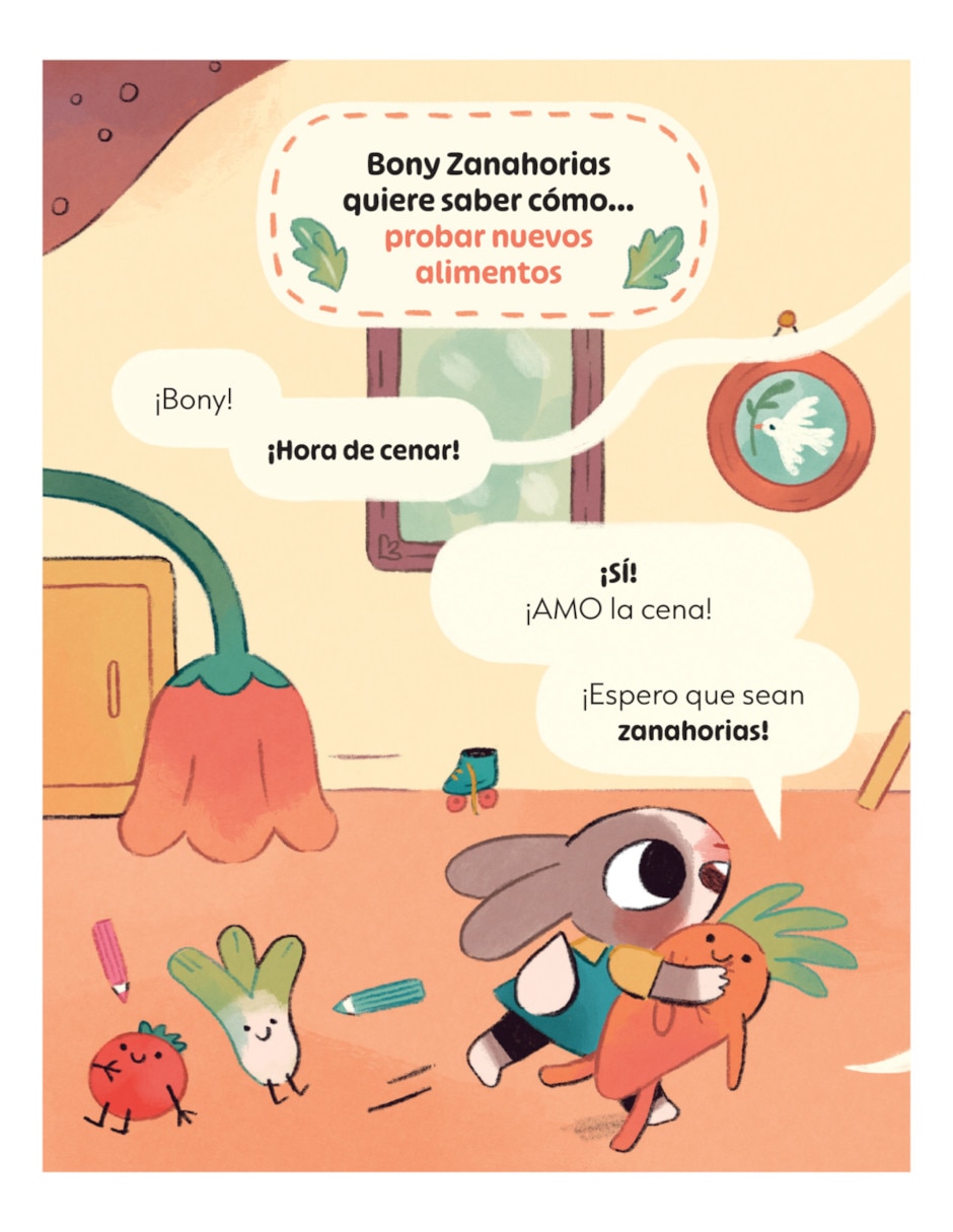 Libro Bony Zanahorias Quiere Saber Cómo... Probar Nuevos Alimentos De Parker Chris 3