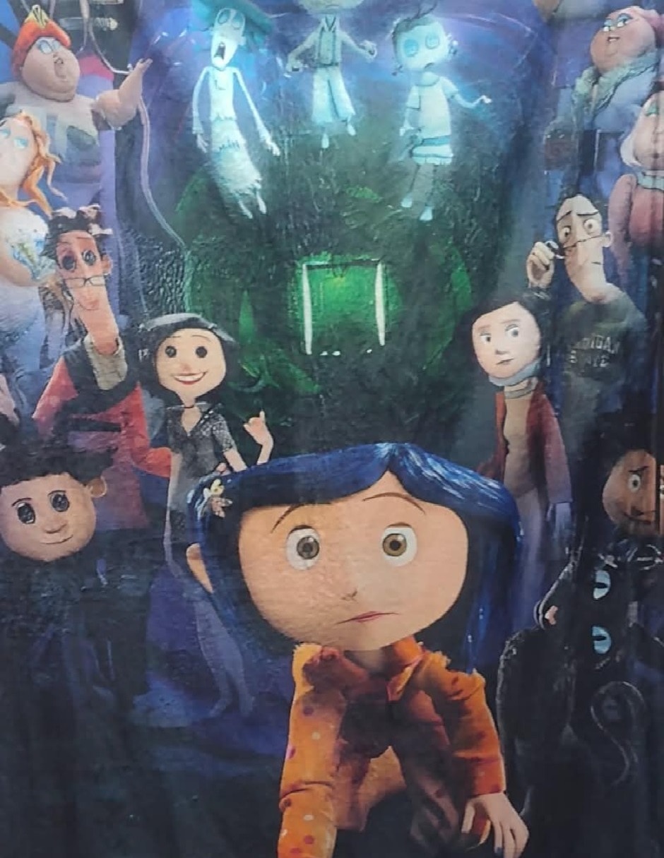 Manta de tejido suave coraline Manta de tejido suave coraline