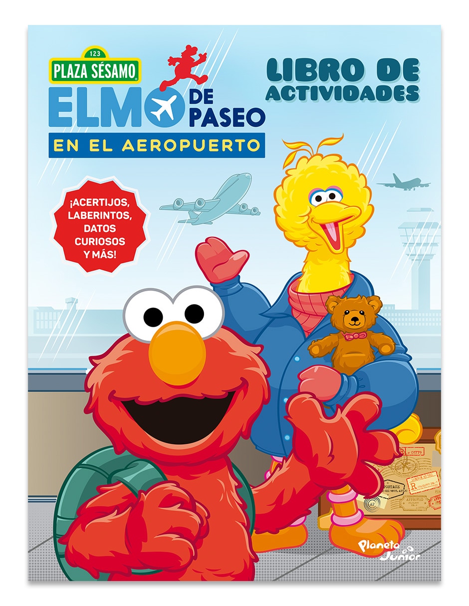 Libro Elmo De Paseo En El Aeropuerto De Plaza Sesamo