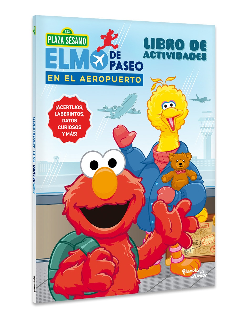 Libro Elmo De Paseo En El Aeropuerto De Plaza Sesamo 3