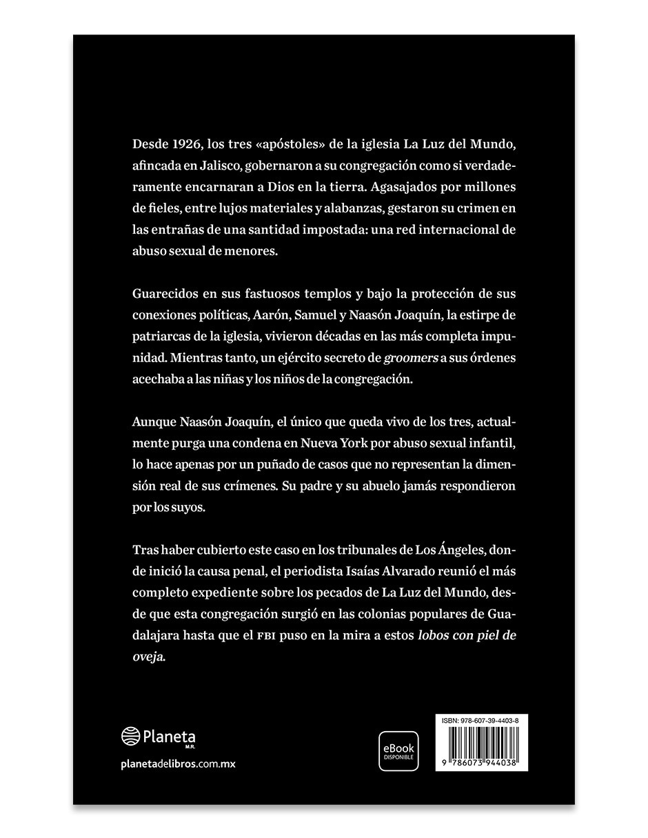 Libro lobos con piel de oveja de isaias alvarado 2