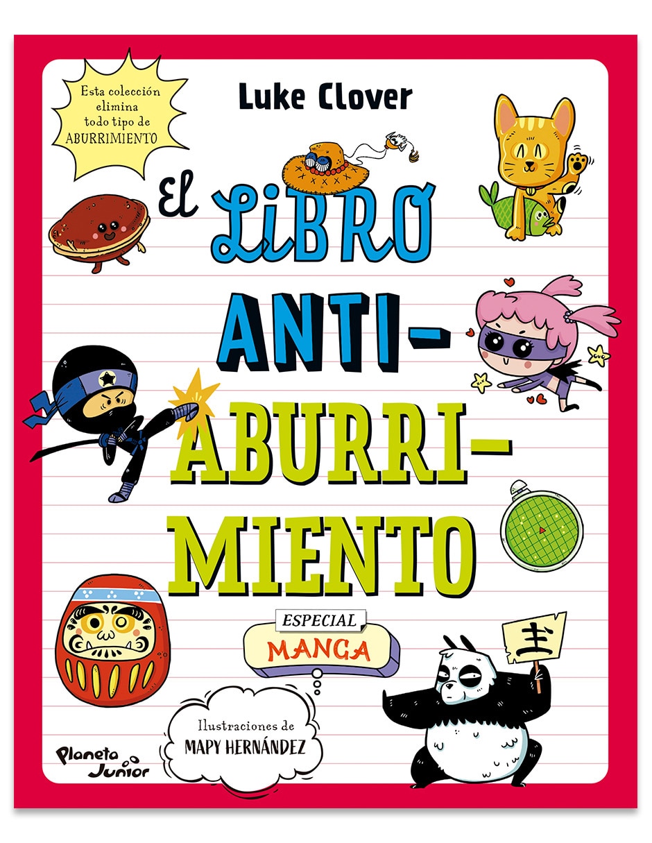 Libro El Antiaburrimiento Especial Mang De Luke Clover / Mapy Hernandez