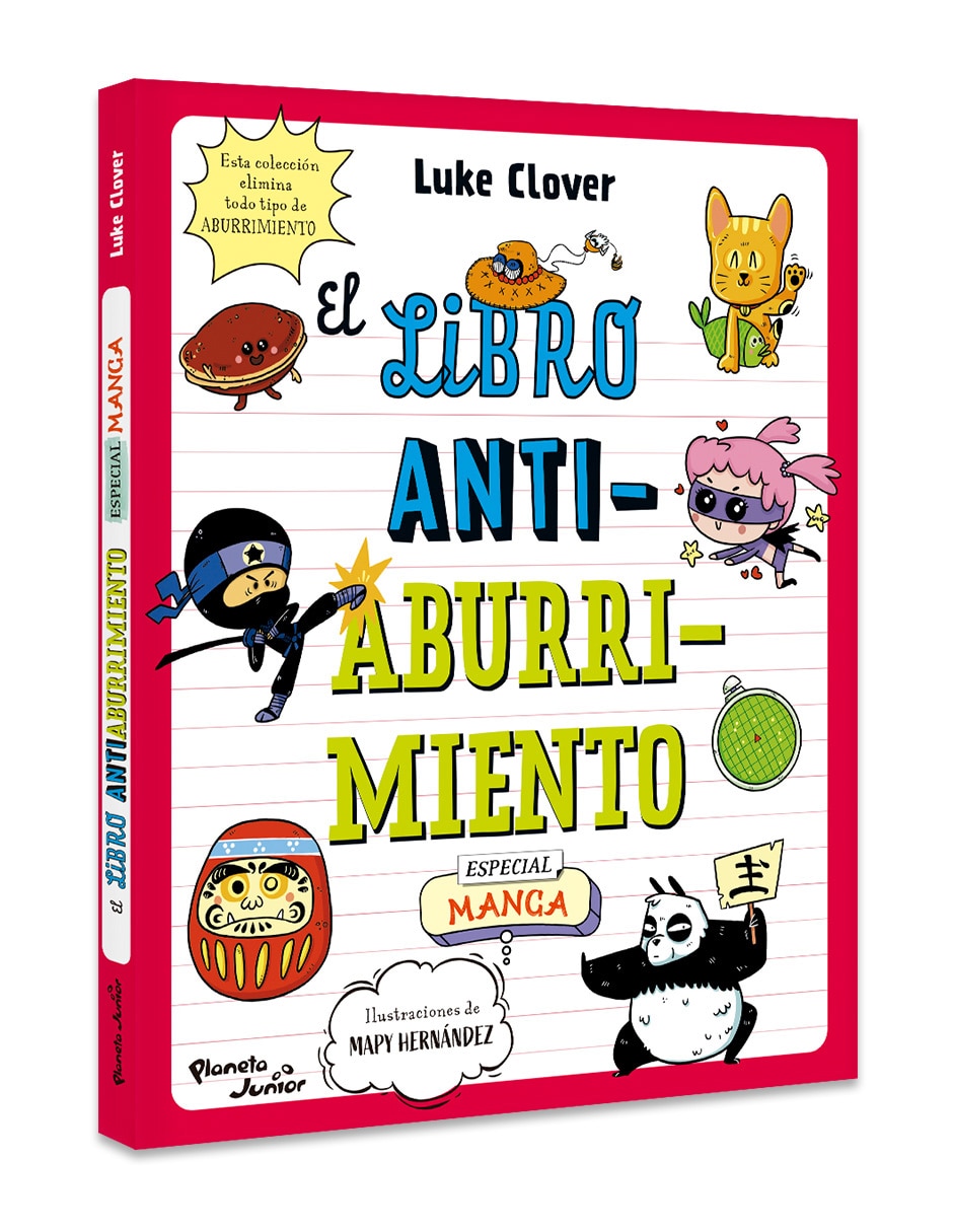 Libro El Antiaburrimiento Especial Mang De Luke Clover / Mapy Hernandez 3