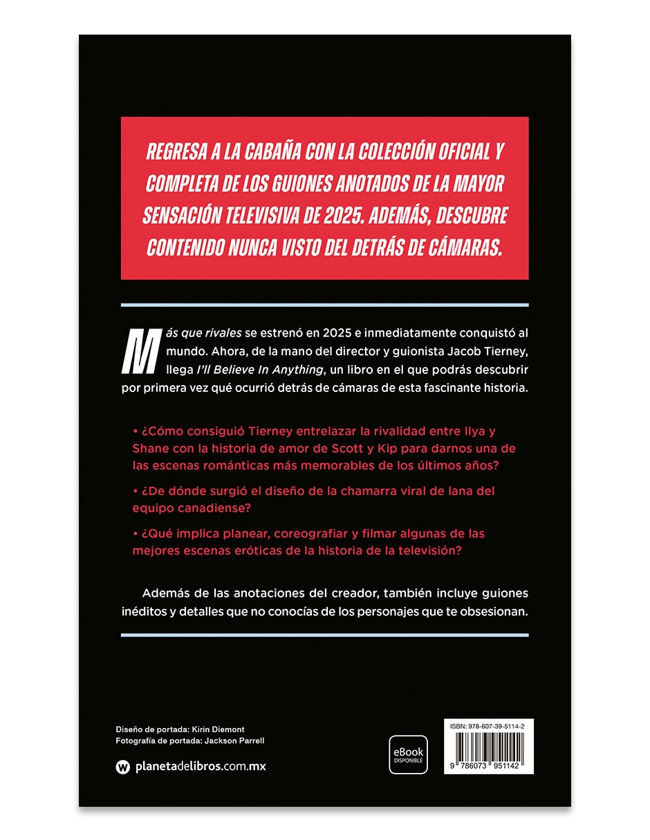 Libro I ll Belive In Enithing Los Secretos De Mas Que Rivales de Jacob Tierney 2