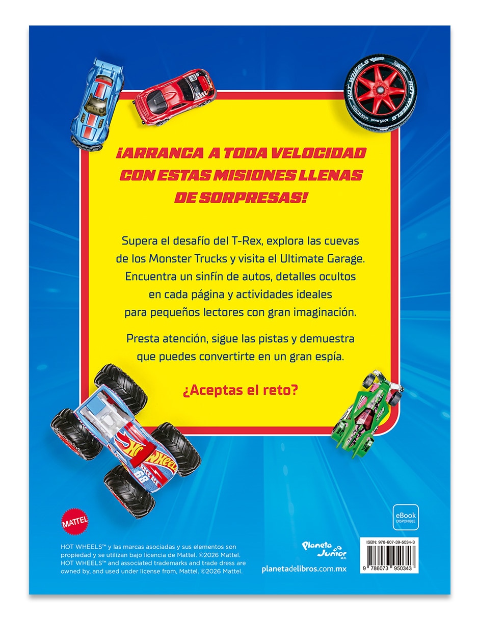 Libro HW Espia Y Encuentra de Mattel 2