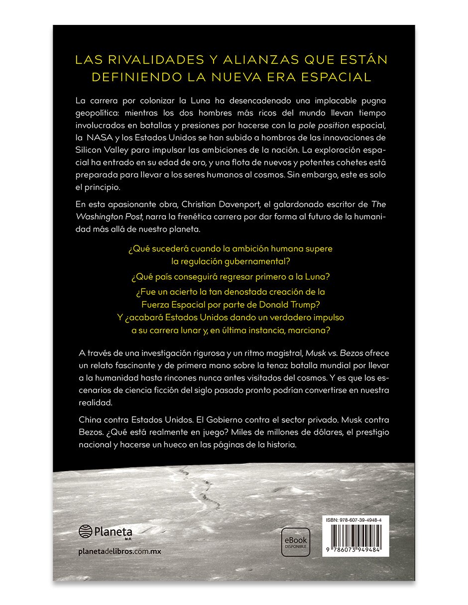 Libro musk vs bezos de christian davenport 2