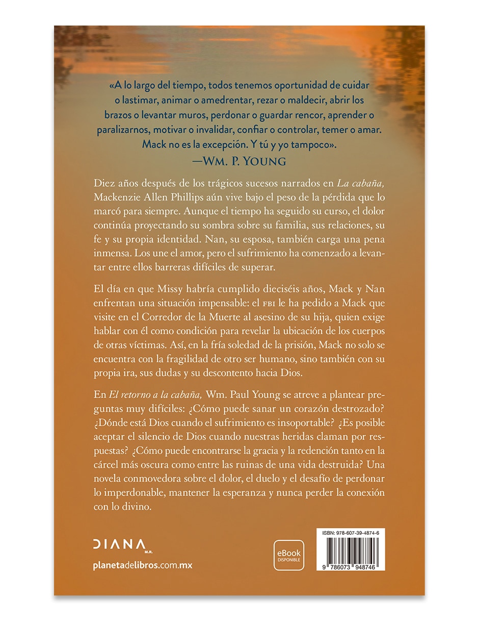 Libro El Retorno A La Cabaña De Wm Paul Young 2