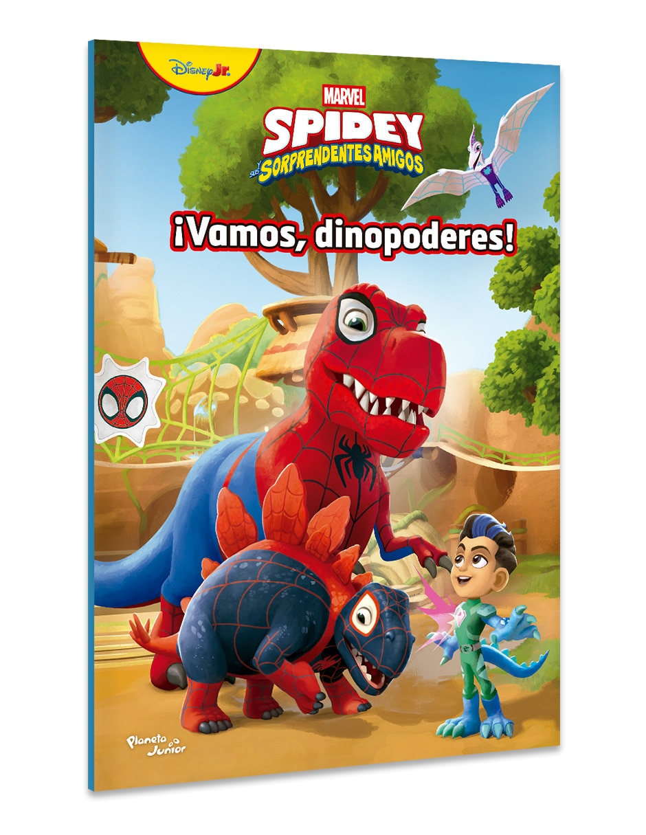 Libro spidey vamos dinopoderes de marvel 3