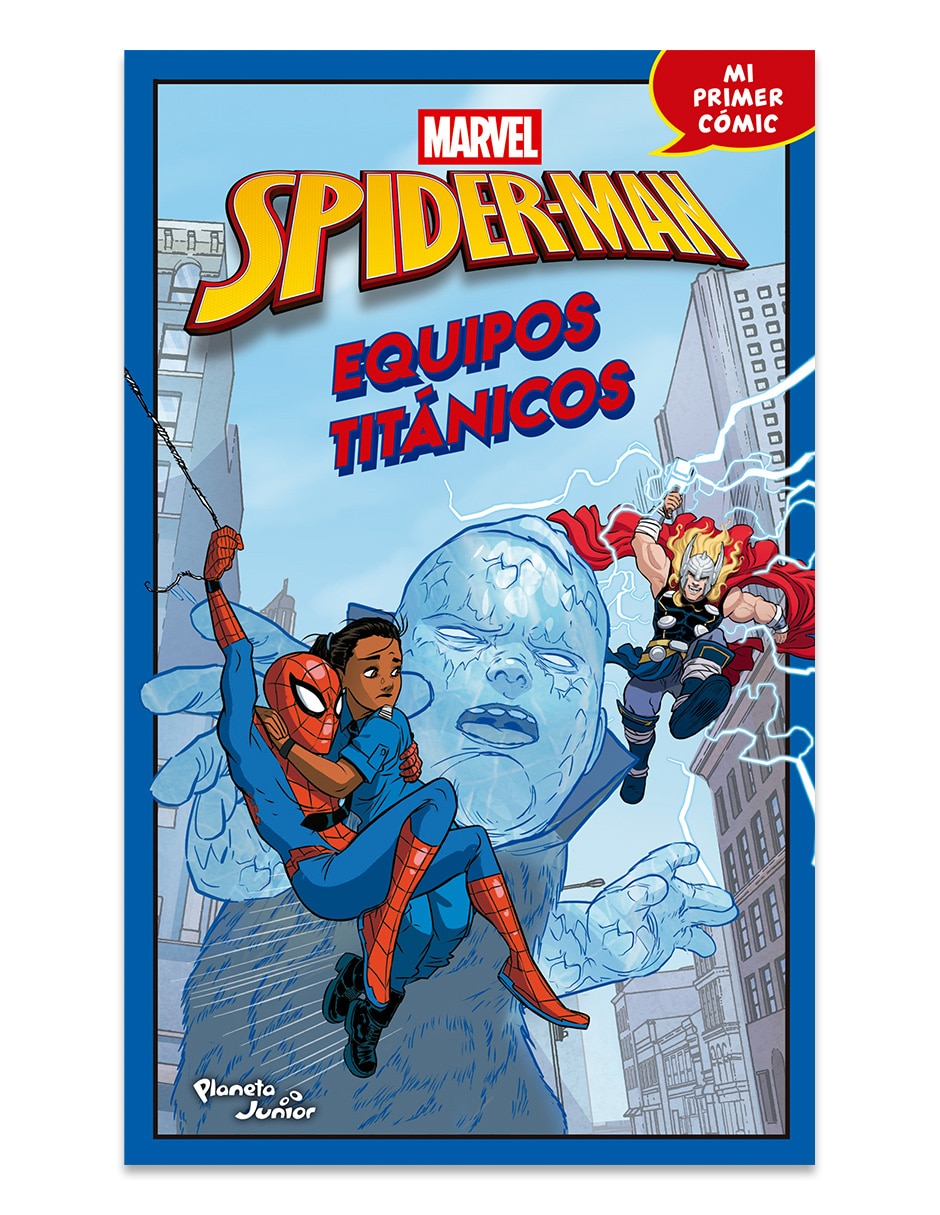 Libro spider man equipos titánicos de marvel
