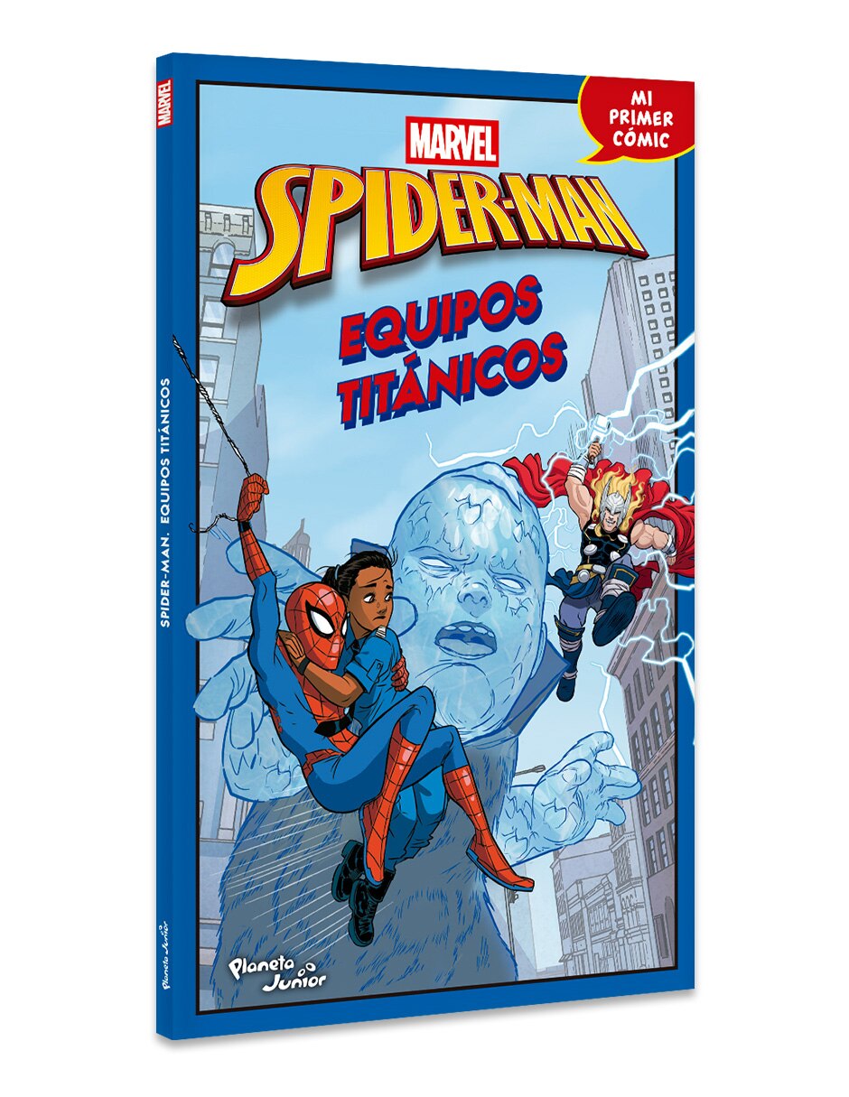Libro spider man equipos titánicos de marvel 3