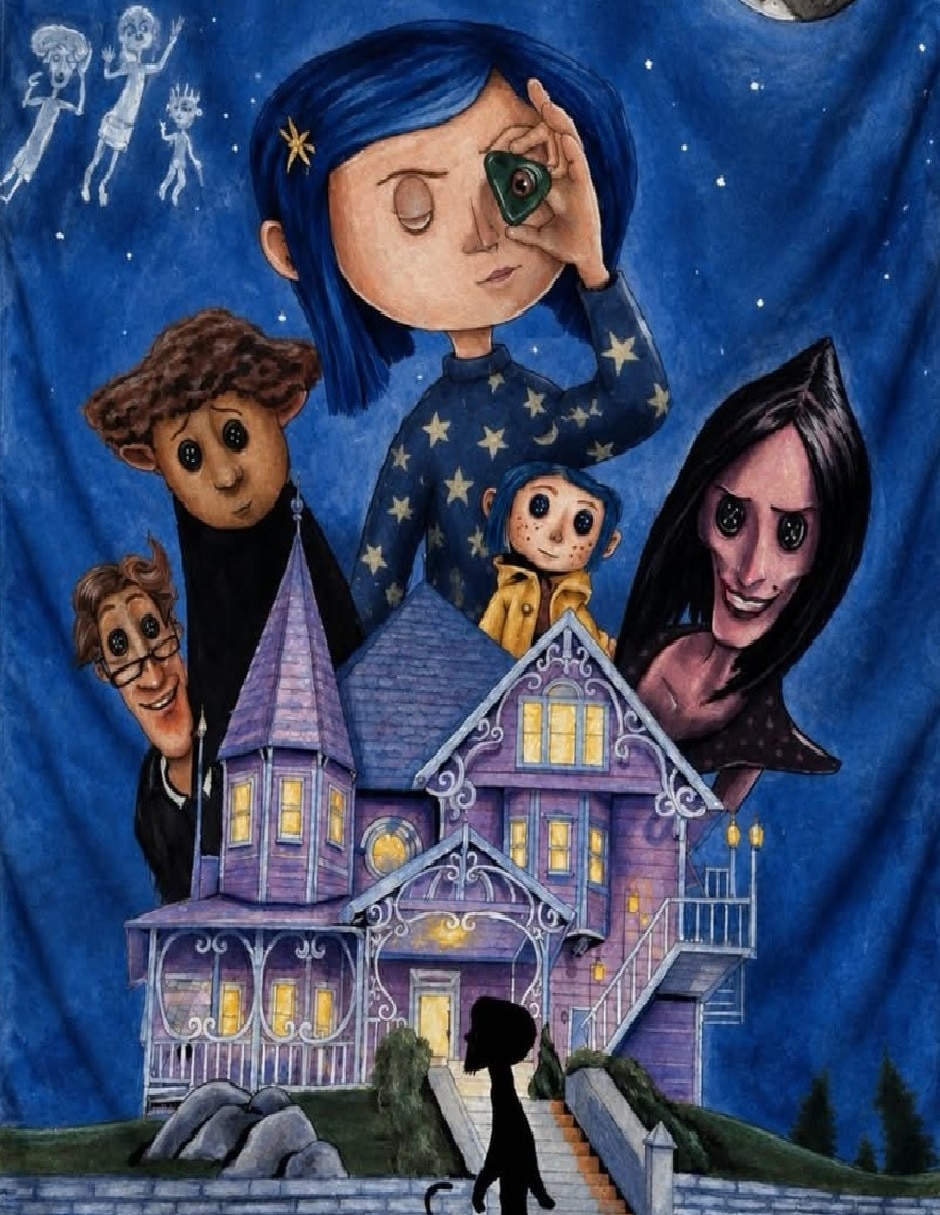 Manta de tejido suave coraline Manta de tejido suave coraline