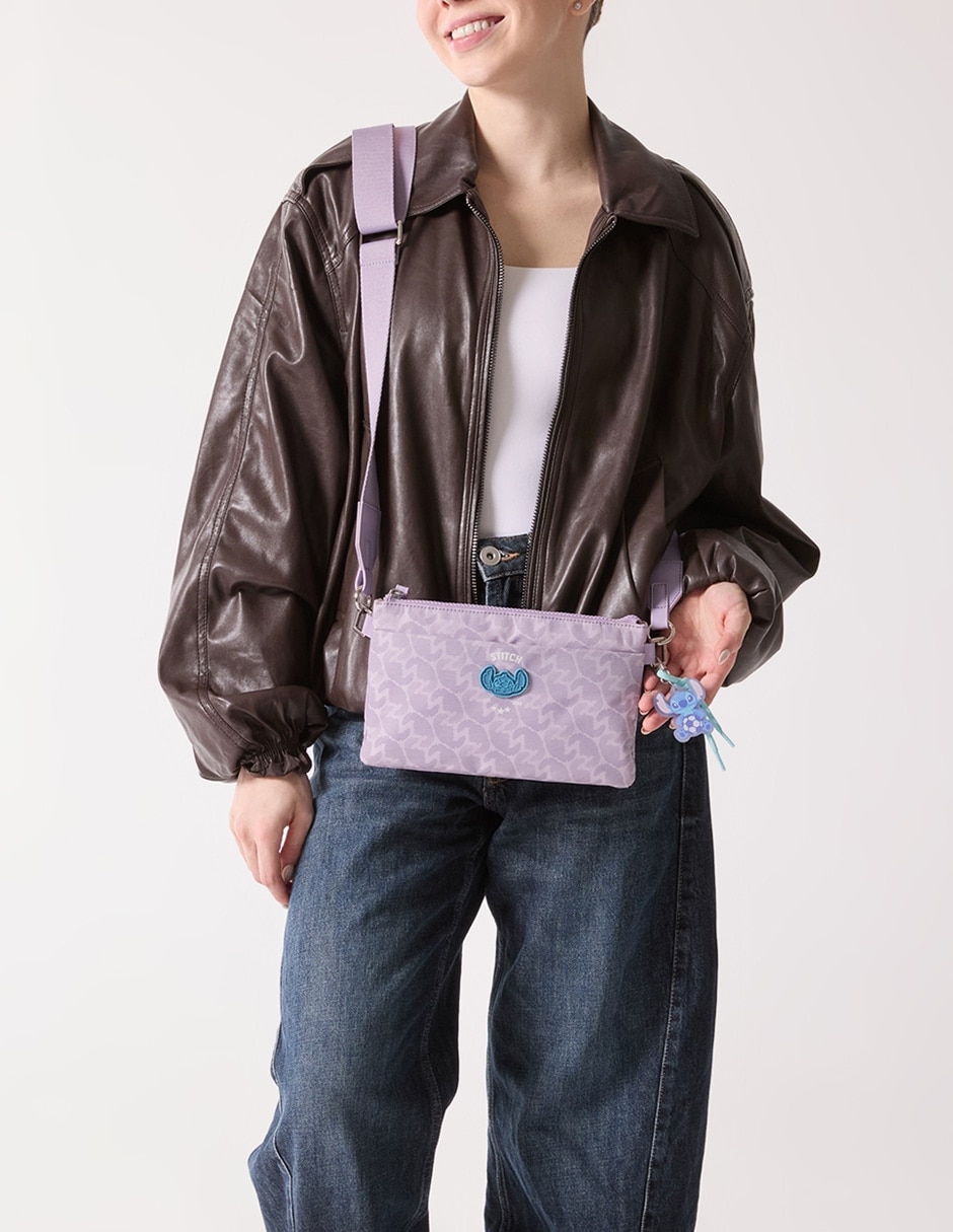 Bolsa crossbody W Capsule Stitch Mundial para mujer