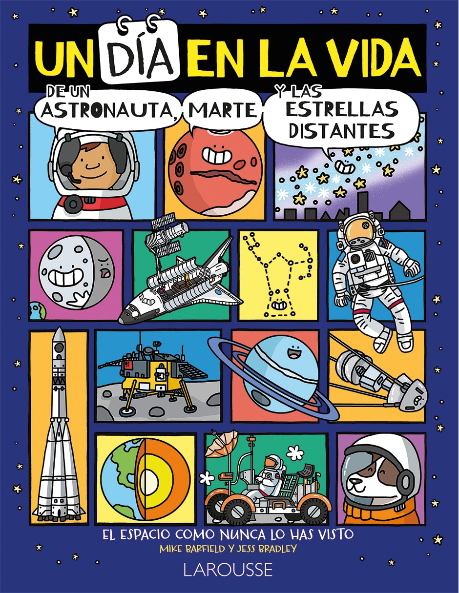 Libro Un Día en la Vida de Un Astronauta de Mike Barfield 1