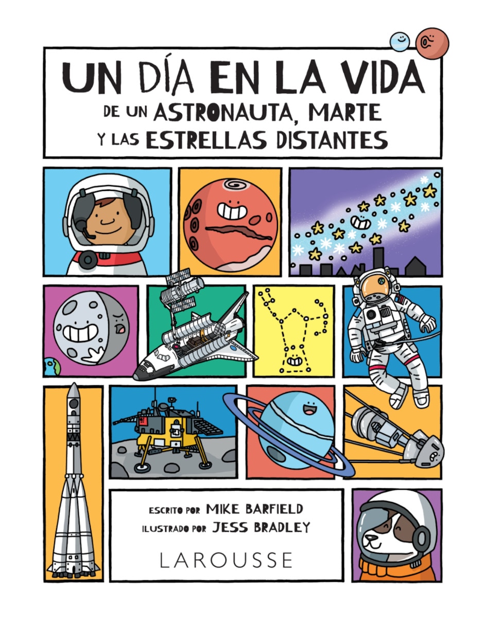 Libro Un Día en la Vida de Un Astronauta de Mike Barfield 3