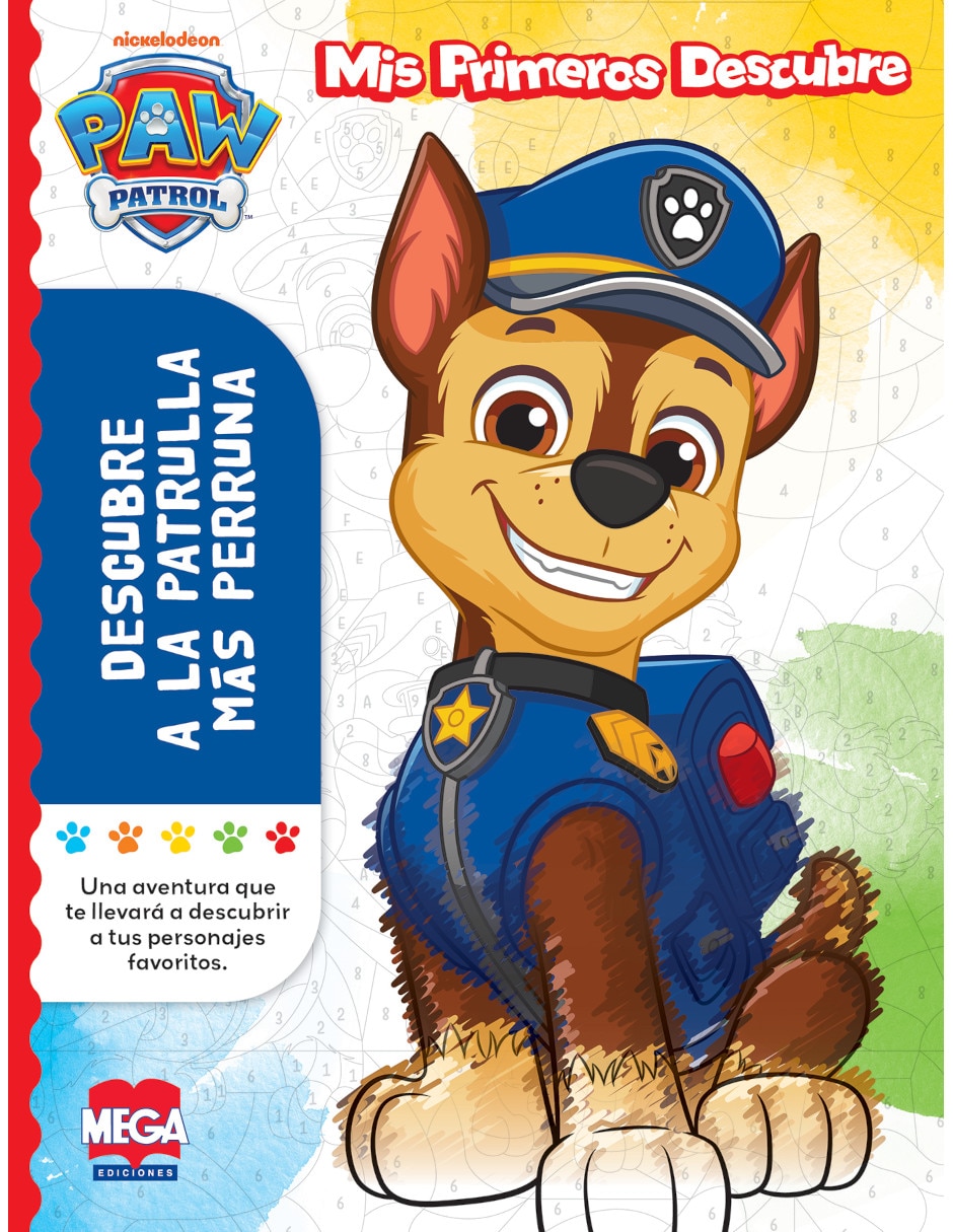 Libro Descubre a la patrulla más perruna de Mega Ediciones 1