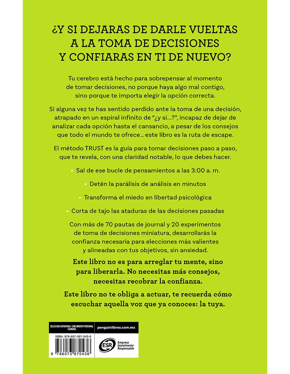 Libro No lo pienses tanto de Joseph Nguyen