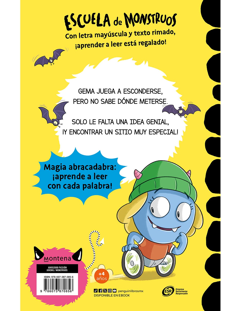 Libro Aprende a leer en la escuela de monstruos de Sally Rippin