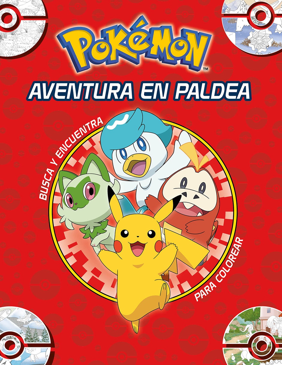 Libro Aventura en Paldea: Busca y Encuentra de The Pokemon Company