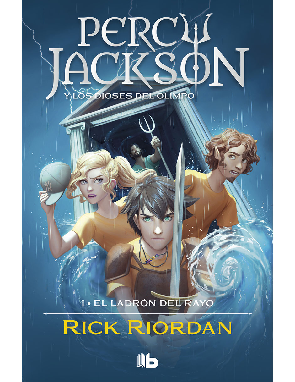 Libro El Ladrón del Rayo de Rick Riordan 1