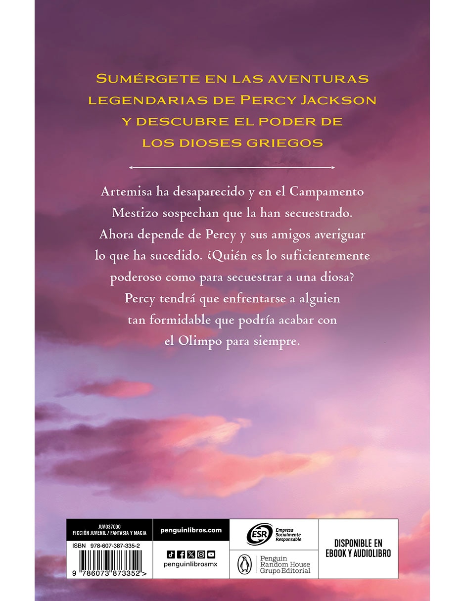 Libro La maldición del titán de Rick Riordan