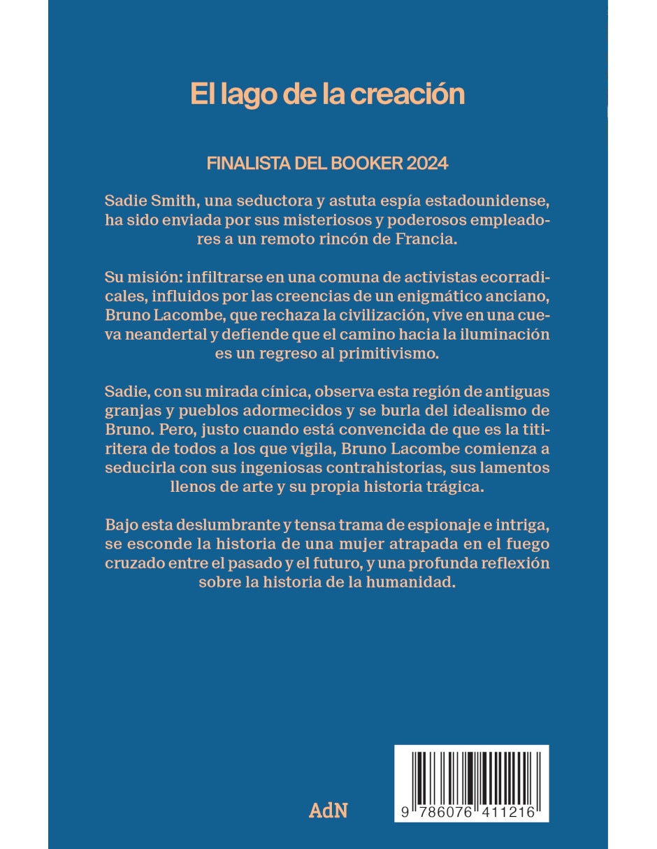 Libro El lago de la creación de Kushner Rachel
