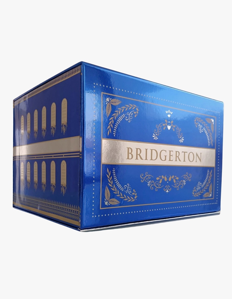 Estuche con libros Box Set Saga Bridgerton Azul de Julia Quinn