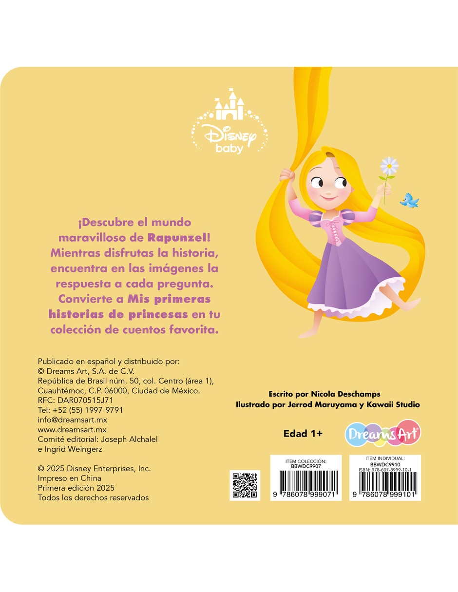 Libro Rapunzel de