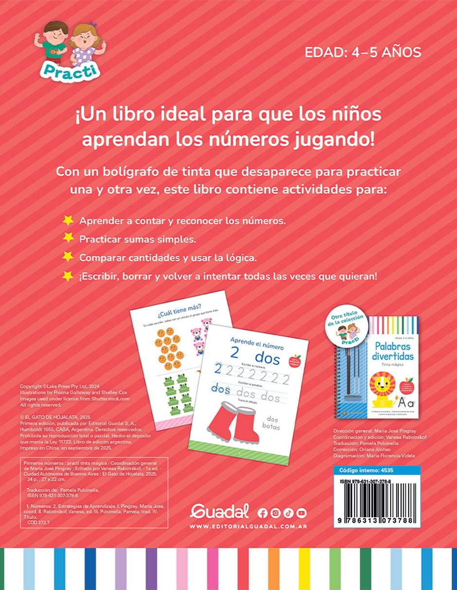 Libro primeros nœmeros de guadal