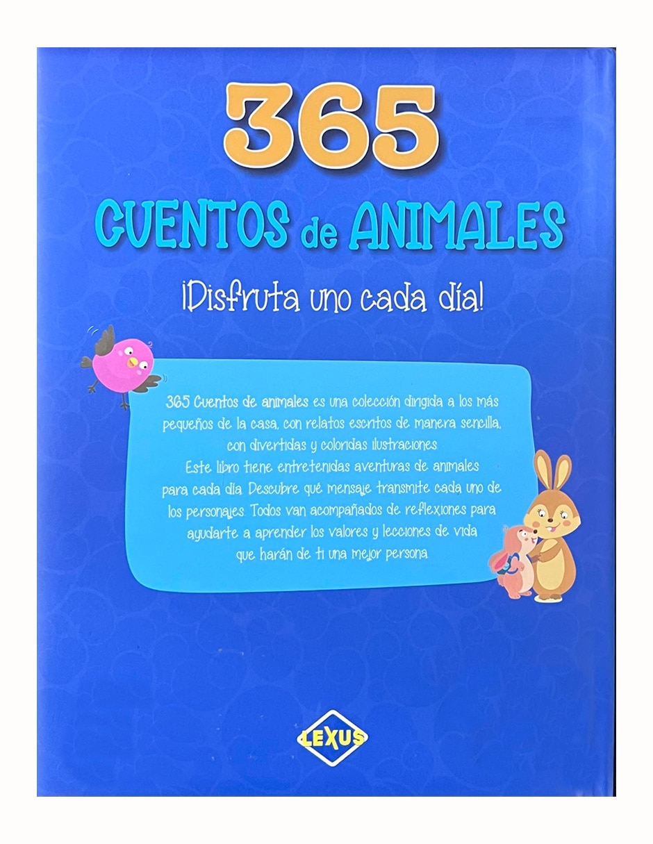 Libro 365 Cuentos de Animales de Lexus