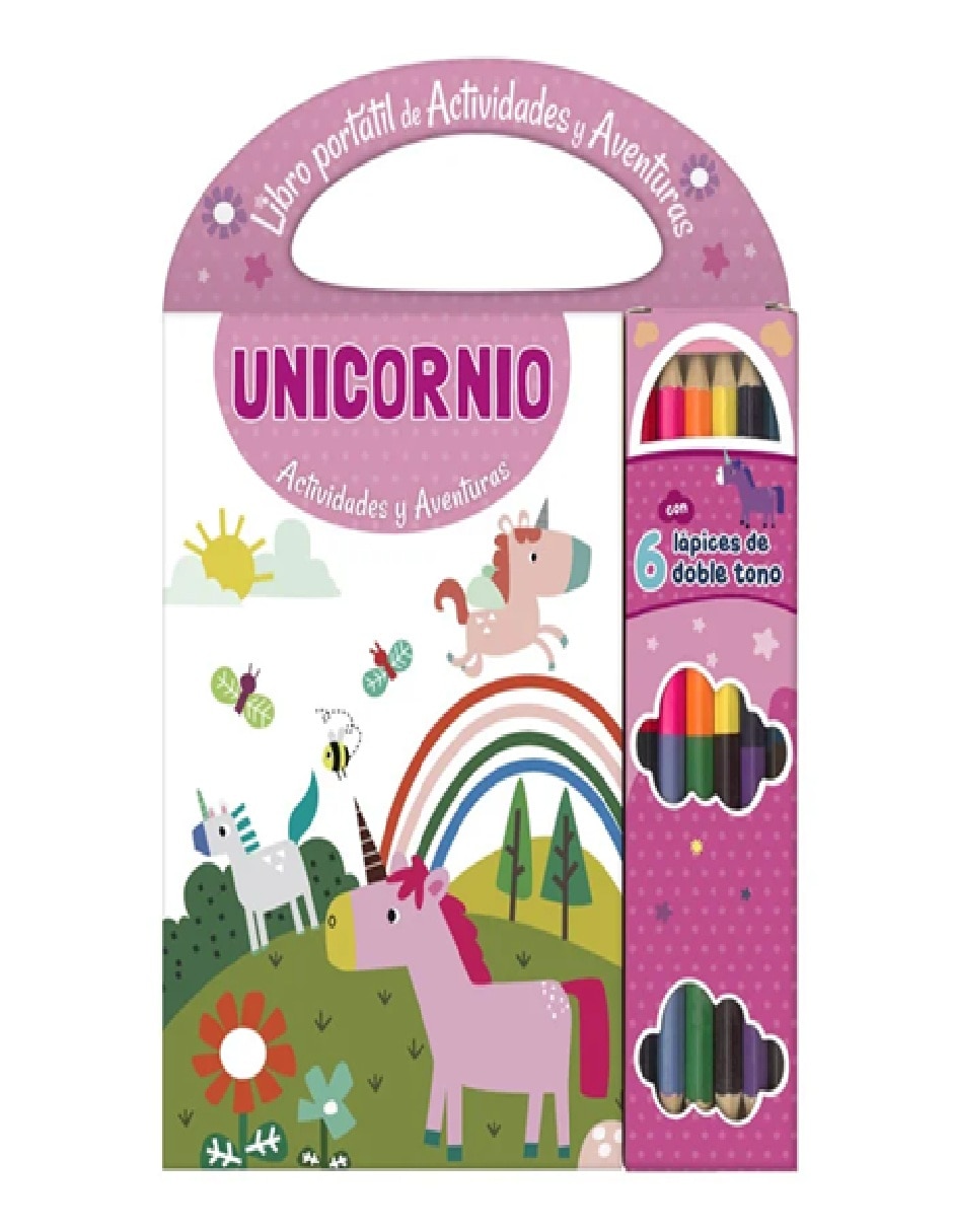 Libro Portátil de Actividades y Aventuras Unicornio de Lexus 1